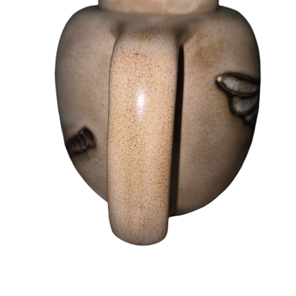 MAYA Stoneware Collection Hummingbird Decorative Tea Pot Mexican Pottery SIGNED - Picture 4 of 8